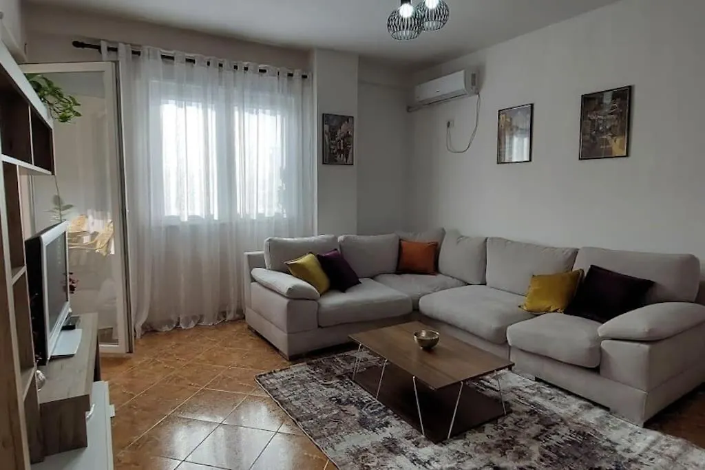 Cozy Sunlit Apartment With Scenic Balcony View Tirana Albania