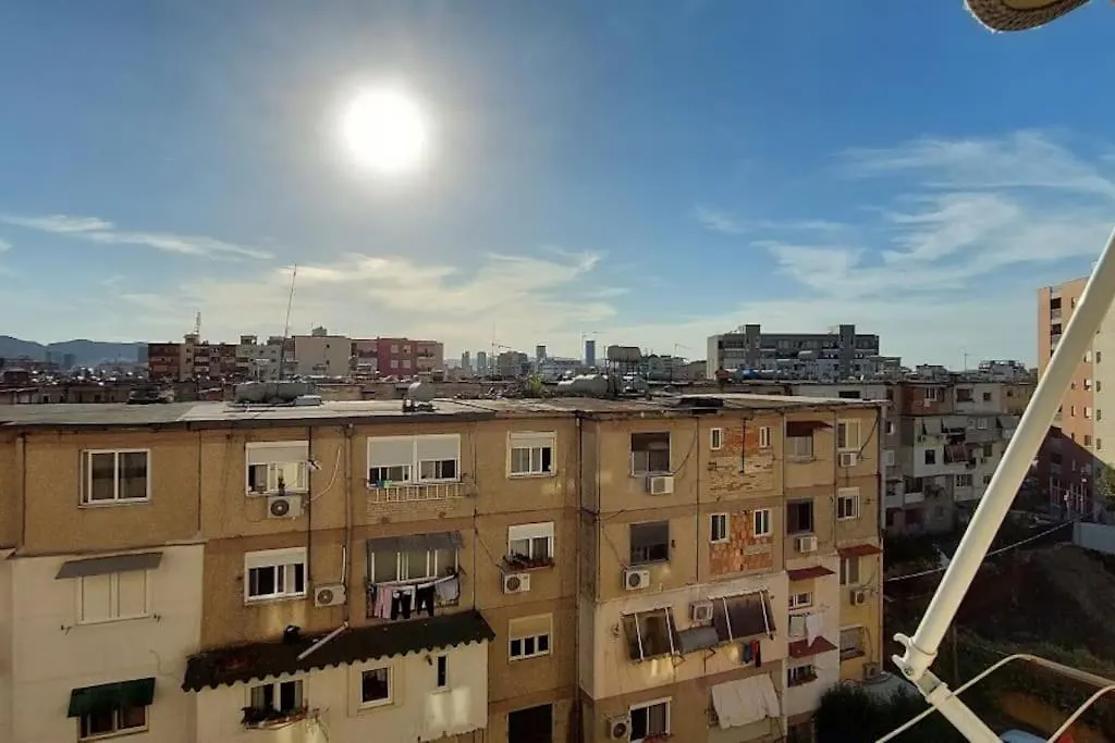 Cozy Sunlit Apartment With Scenic Balcony View Tirana Albania