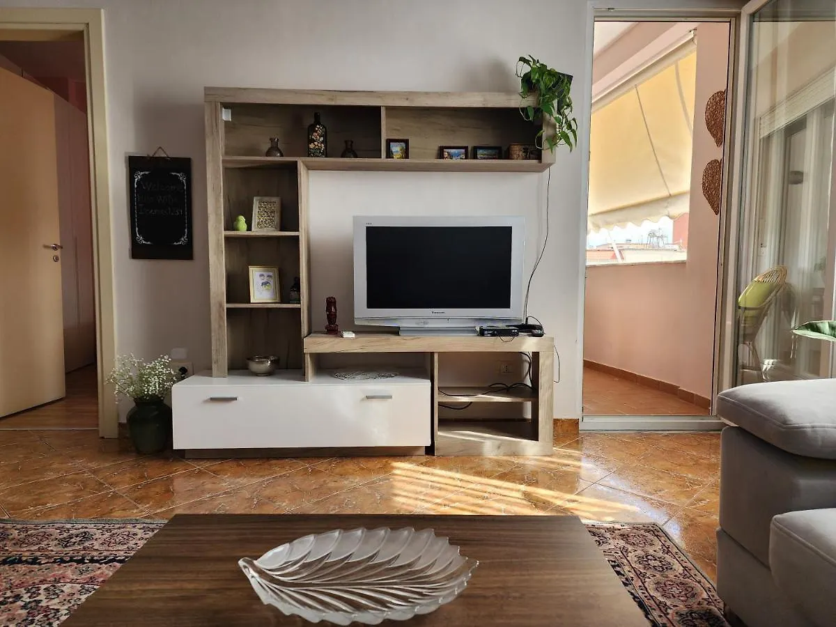 Cozy Sunlit Apartment With Scenic Balcony View Tirana